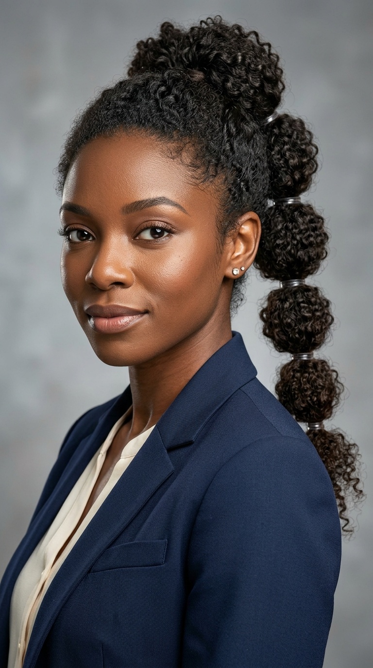 Bubble Ponytail for Texture
