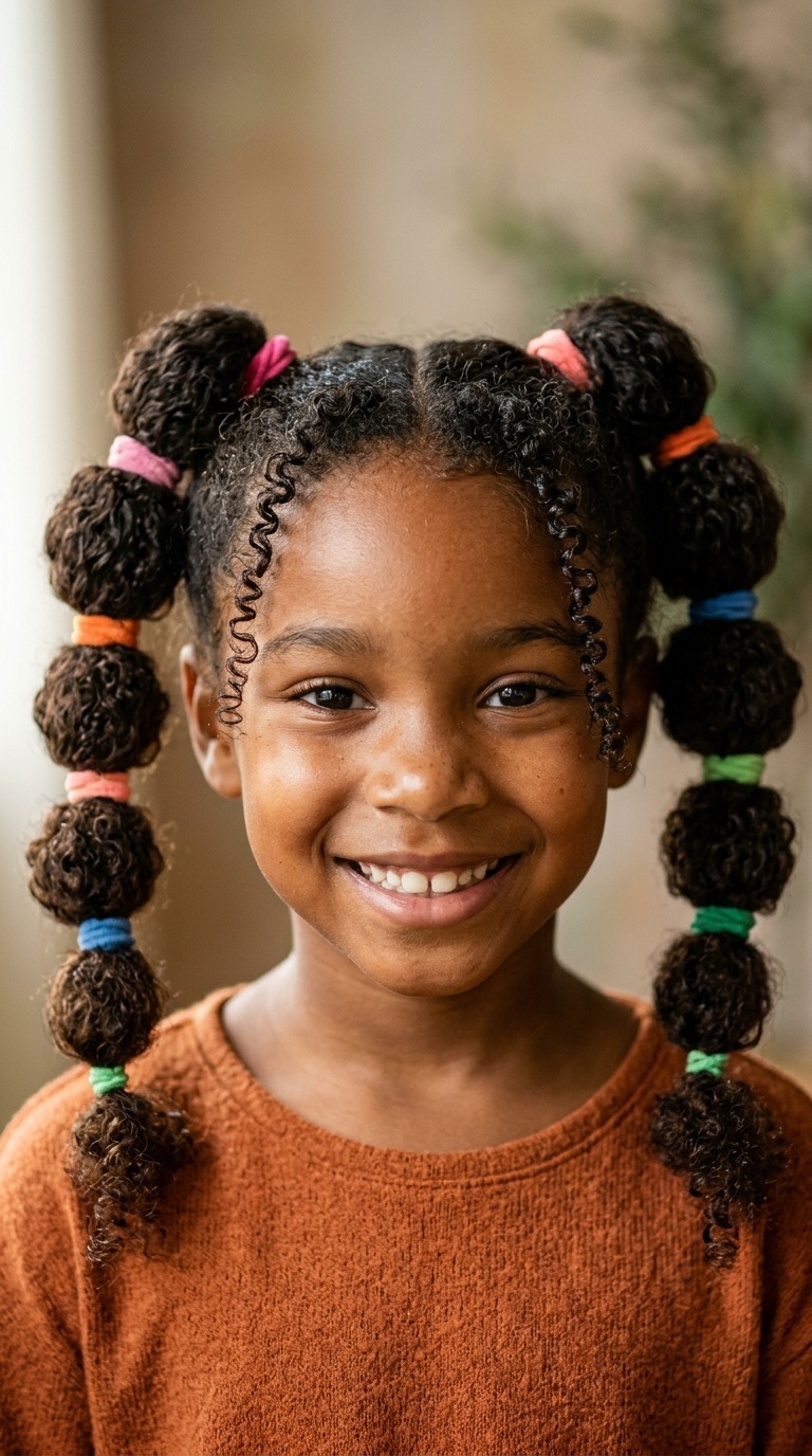 Bubble Ponytails