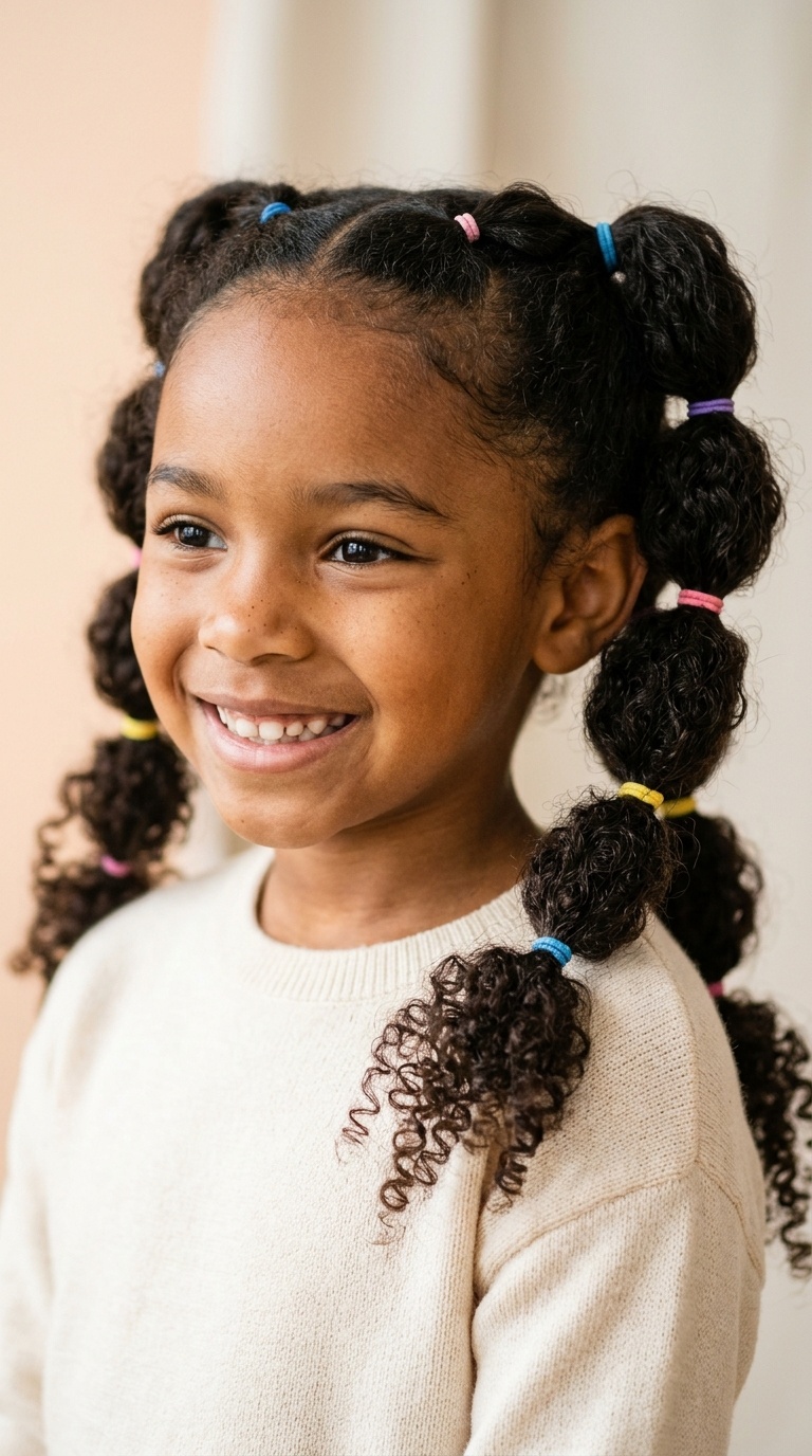 Bubble Ponytails