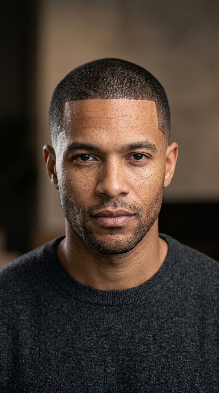 Butch Cut with Crisp Line-Up