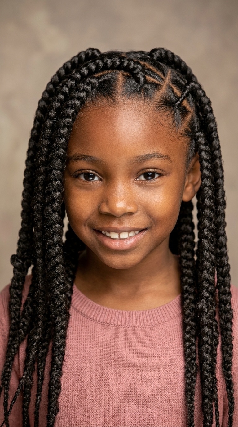 Butterfly Braids with Star Parts