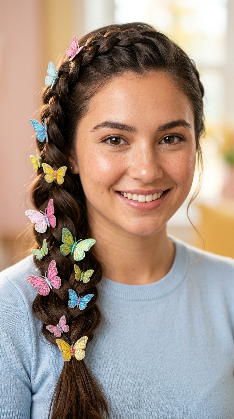 Butterfly Clip Cascade