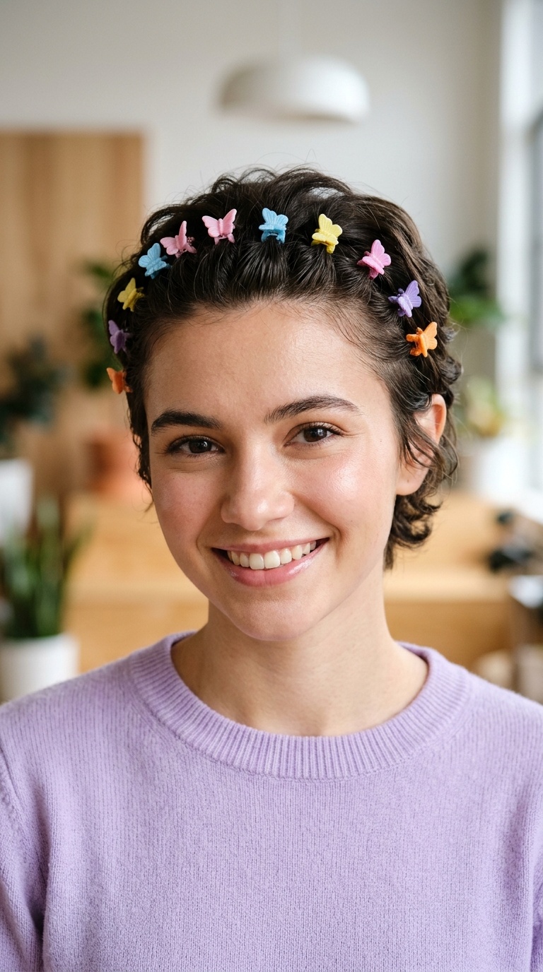 Butterfly Clip Crown