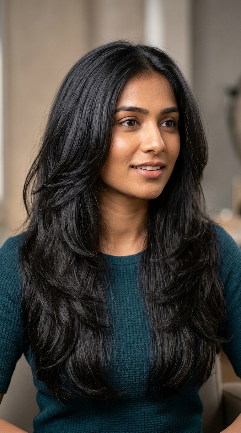 Cascade V-Layers for Heavy Hair
