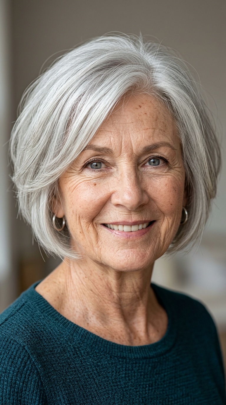 Chin-Length Inverted Bob