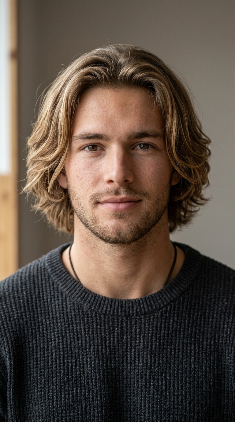 Chin-Length Layered Bob