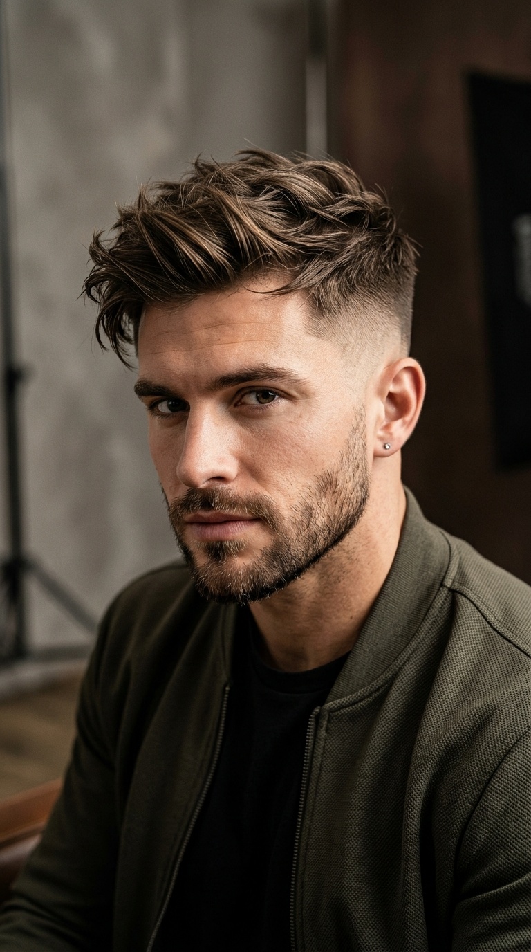 Choppy Layers with Undercut Fade