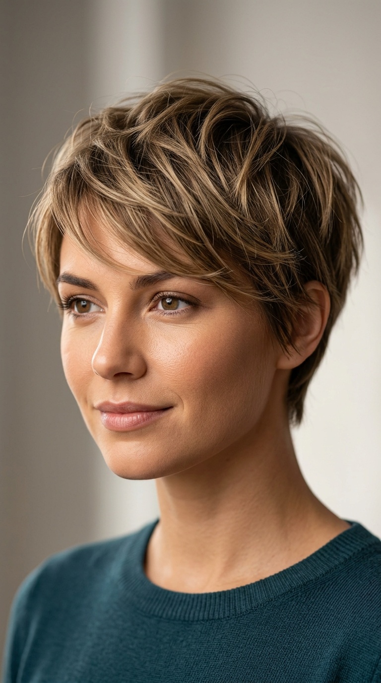 Choppy Pixie Cut