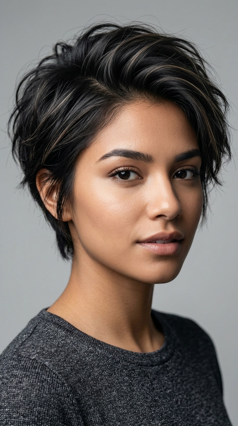 Choppy Pixie Cut