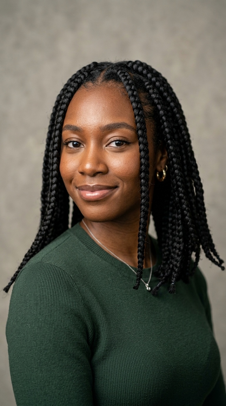 Chunky Box Braids