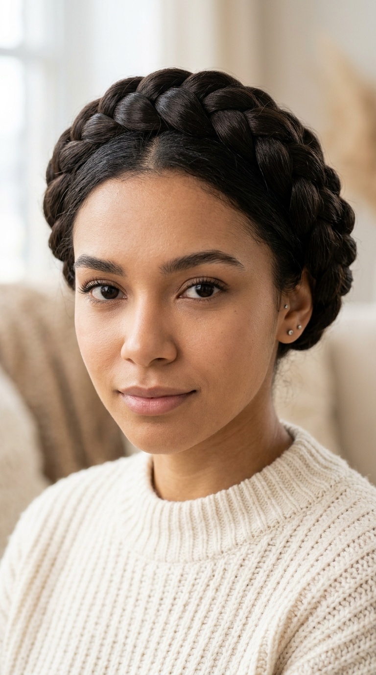 Chunky Braided Crown