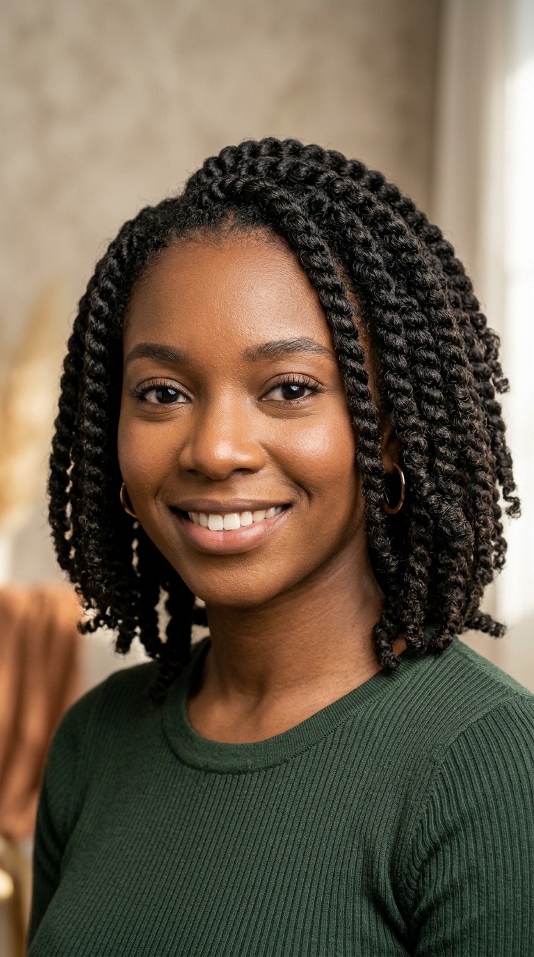 Chunky Two-Strand Twists