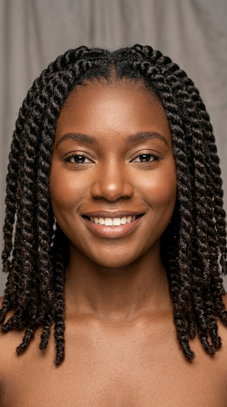 Chunky Two-Strand Twists