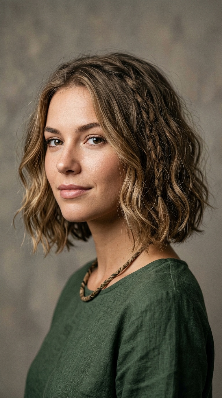 Classic Chin-Length Boho Bob