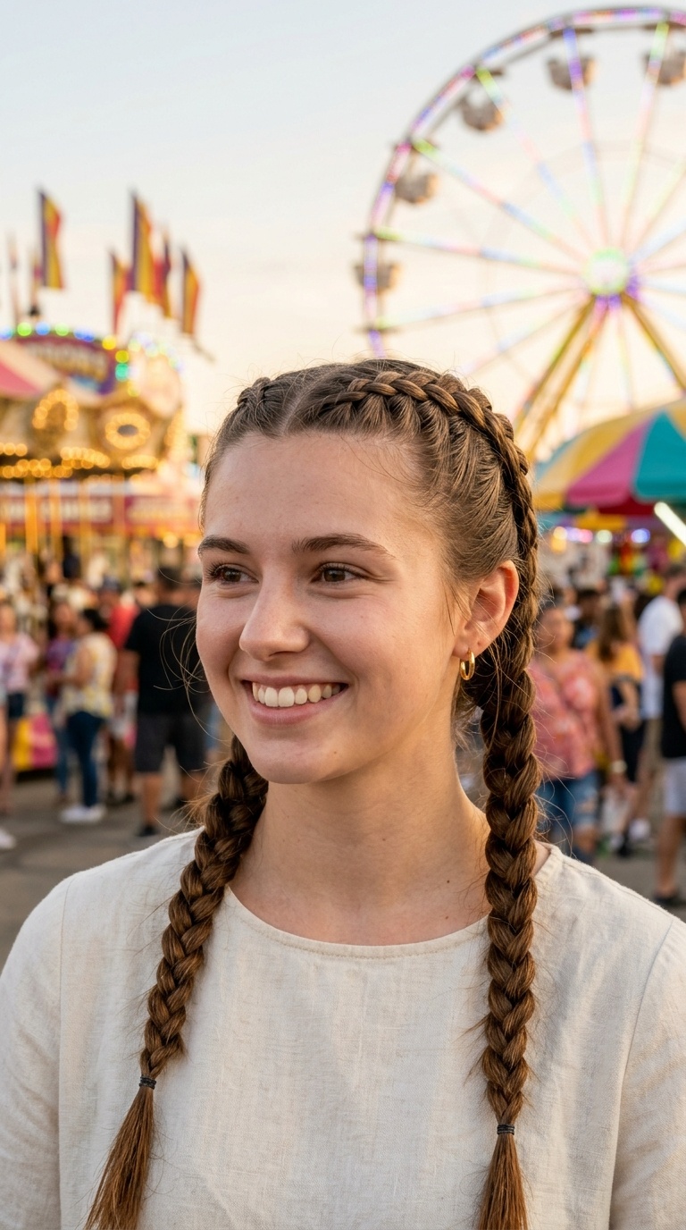 Classic Double Dutch Braids