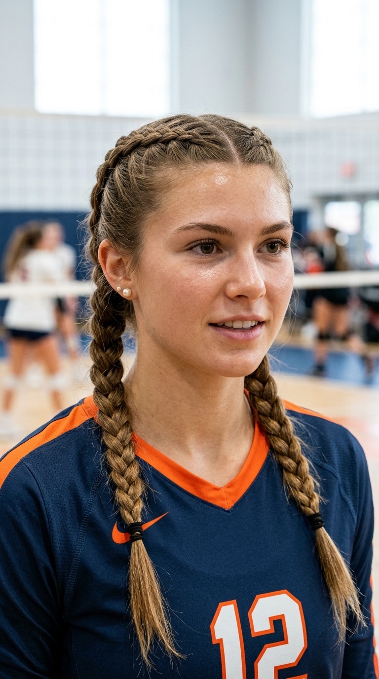 Classic Dutch Braided Pigtails