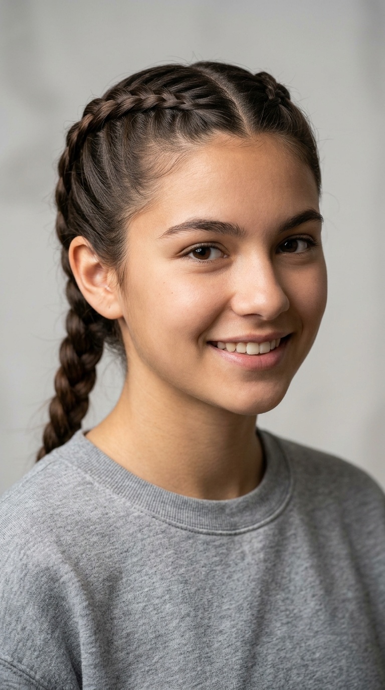 Classic Dutch Braids