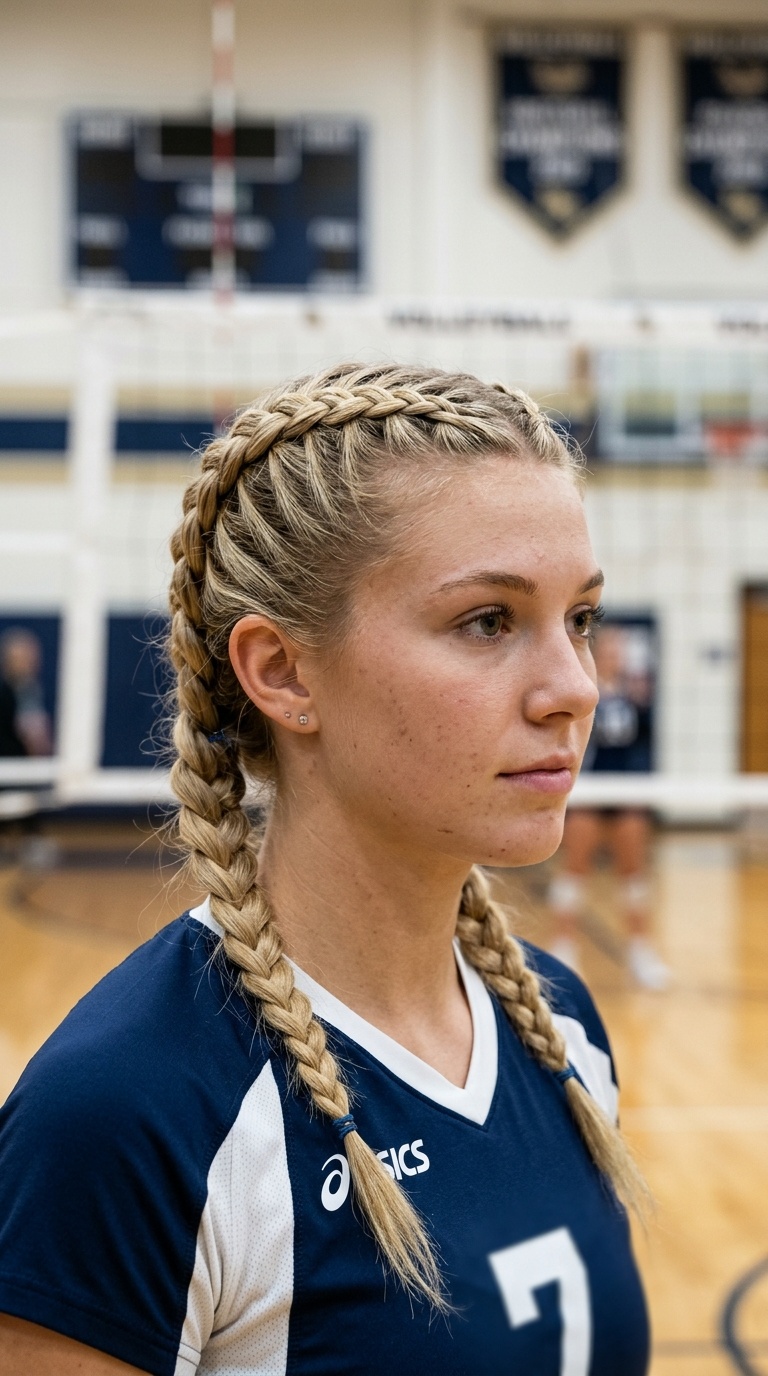 Classic Dutch Braids