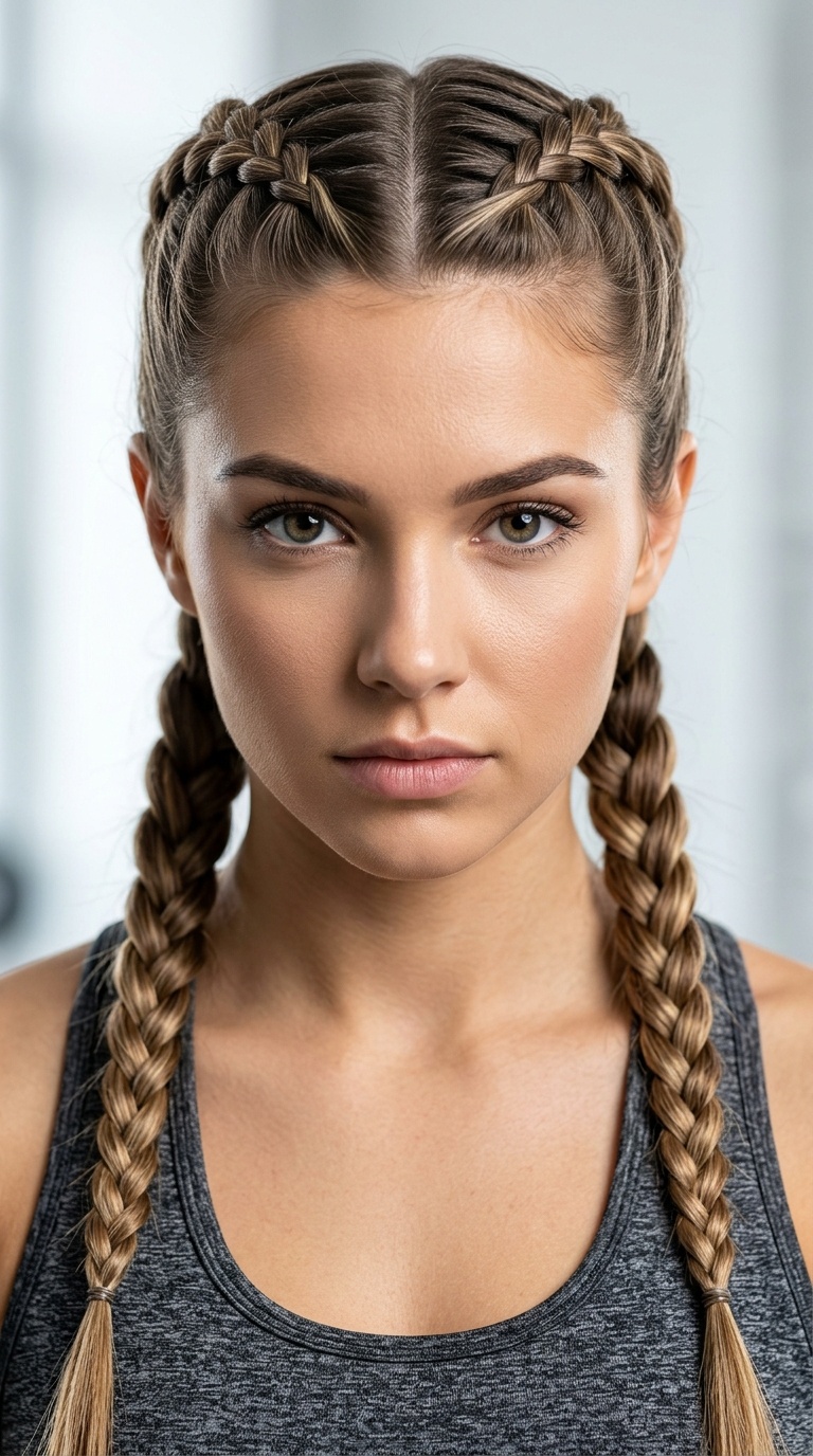 Classic Dutch Braids