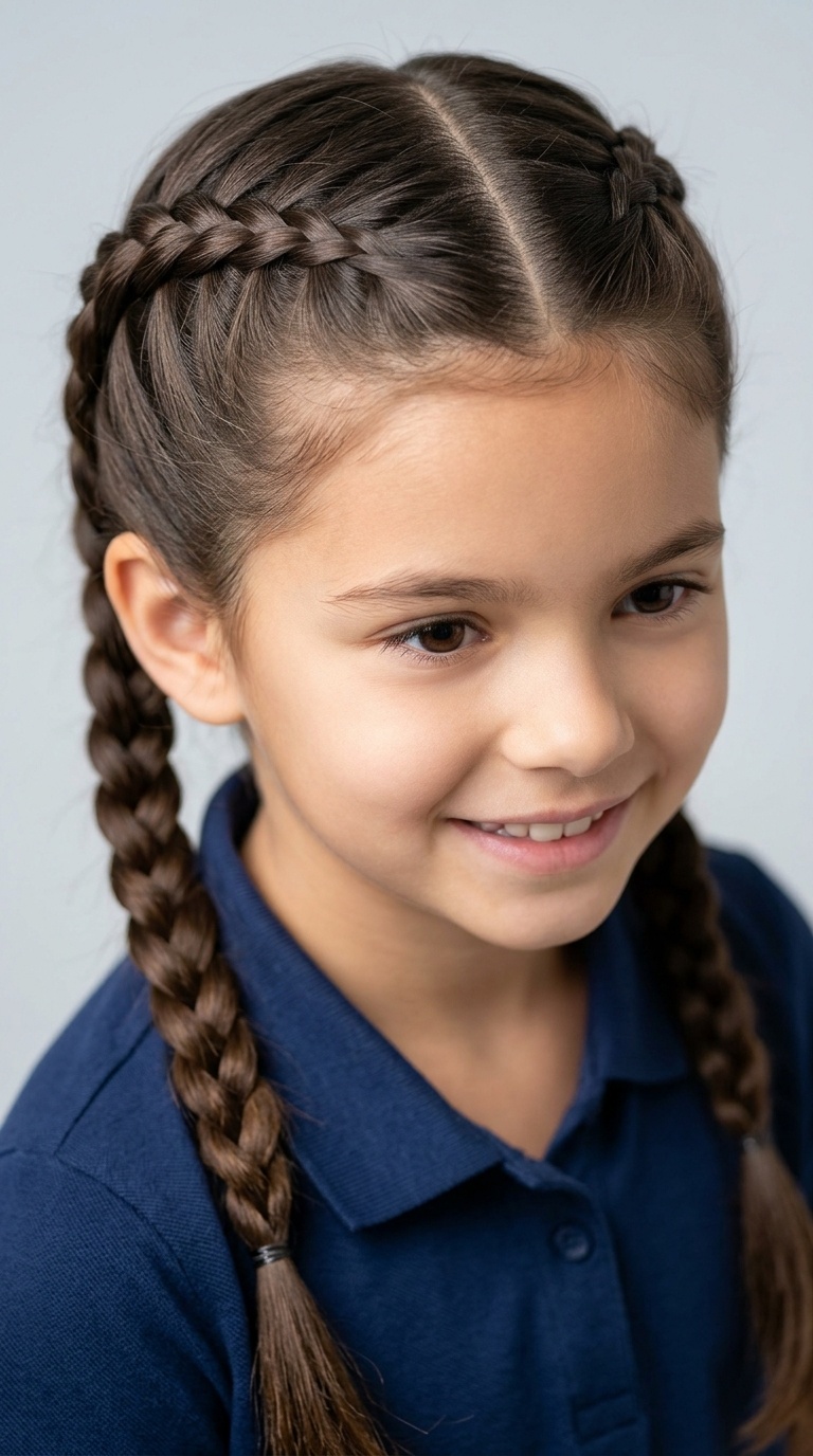 Classic French Braids