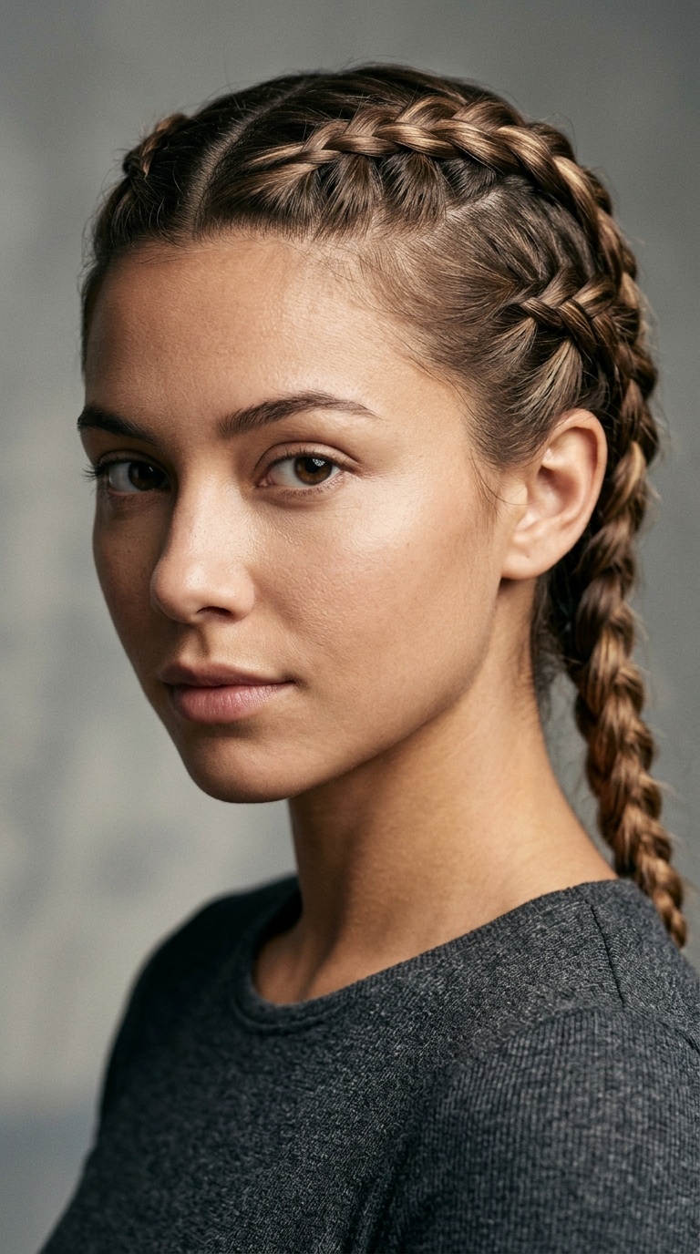 Classic French Braids