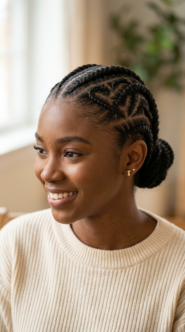 Classic Heart-Shaped Braids