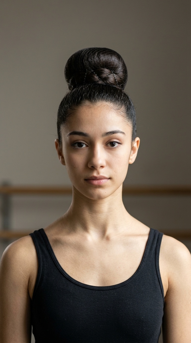 Classic High Ballerina Bun