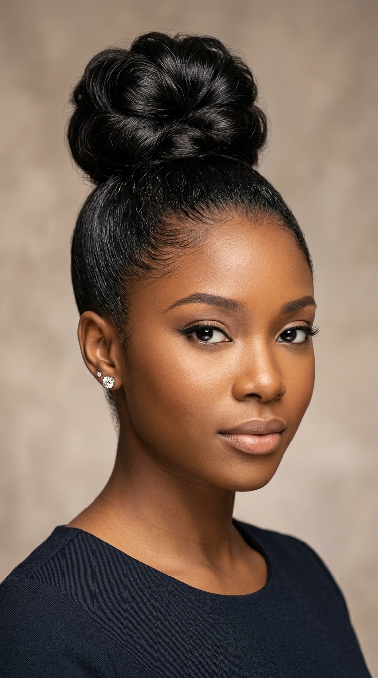 Classic High Bun