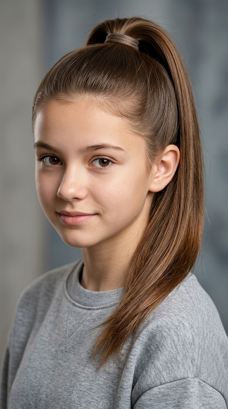 Classic High Ponytail