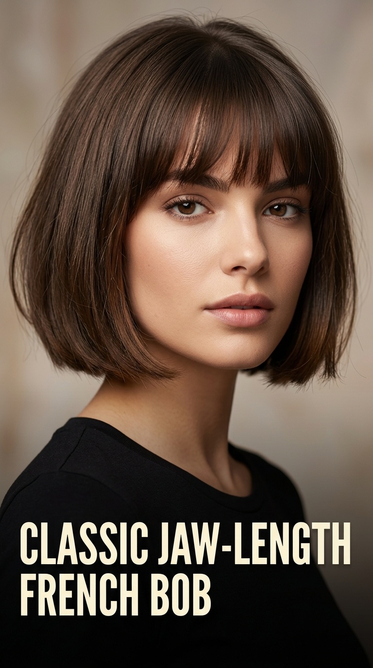 Classic Jaw-Length French Bob