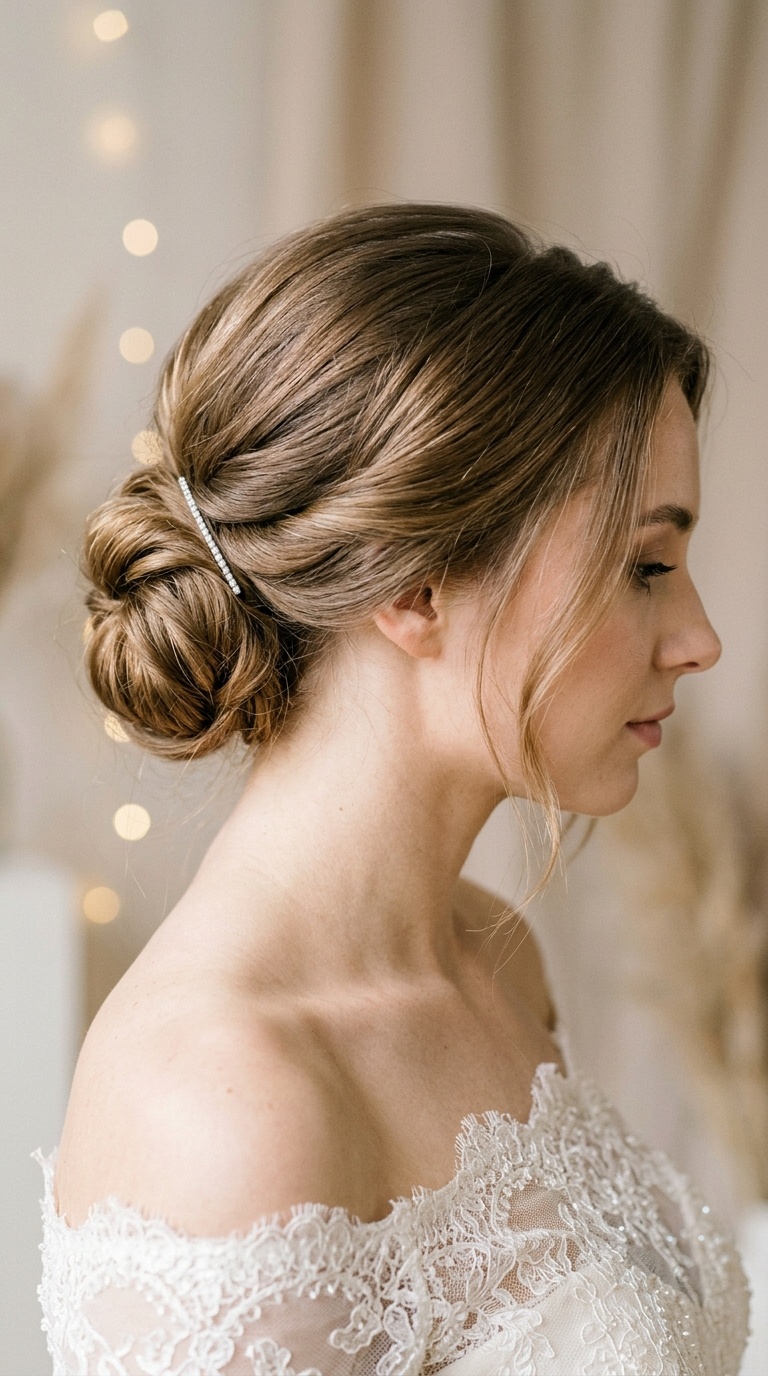 Classic Low Chignon