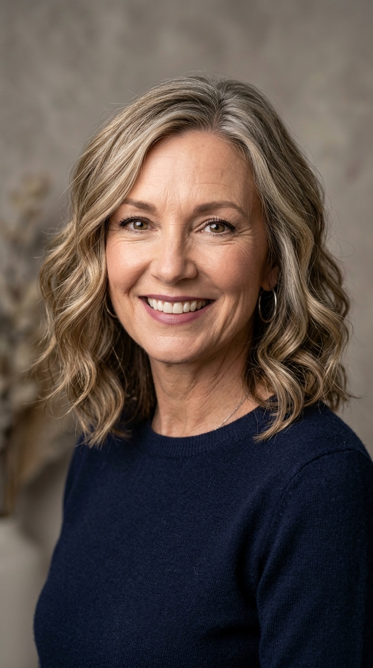 Classic Mid-Length Lob with Soft Waves