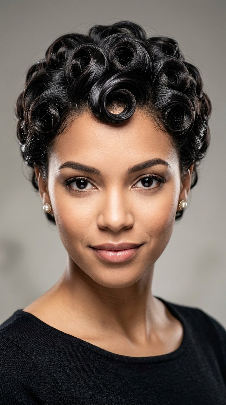 Classic Pin Curls