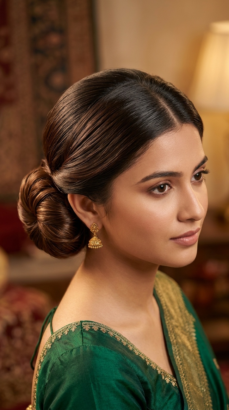 Classic Sleek Low Bun
