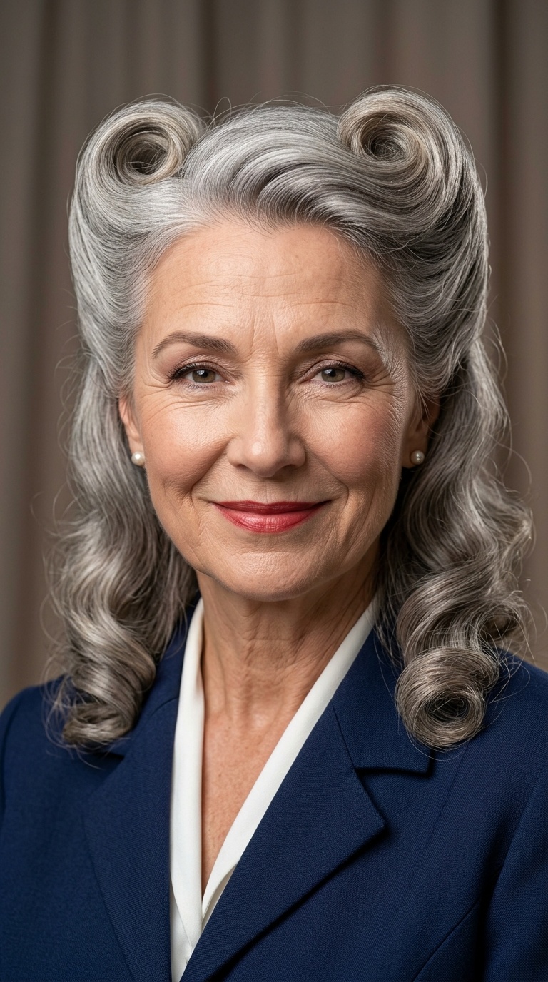 Classic Victory Rolls with Soft Cascades