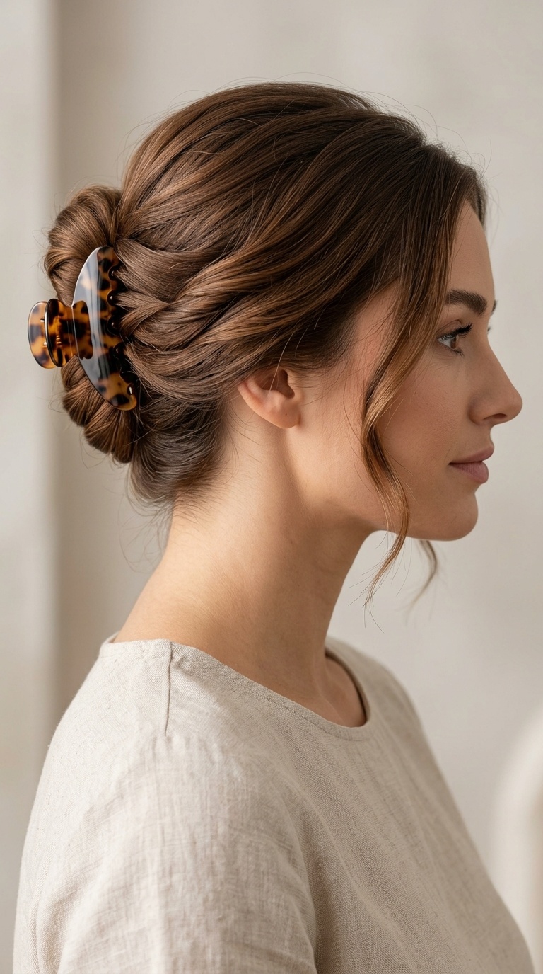 Claw Clip French Twist