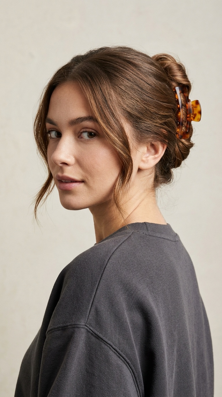Claw Clip French Twist