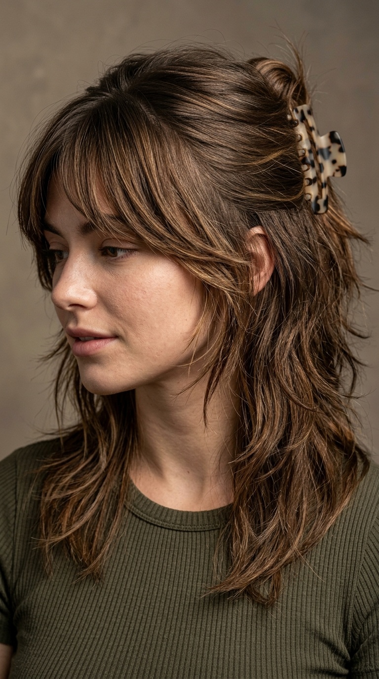 Claw Clip Half-Updo