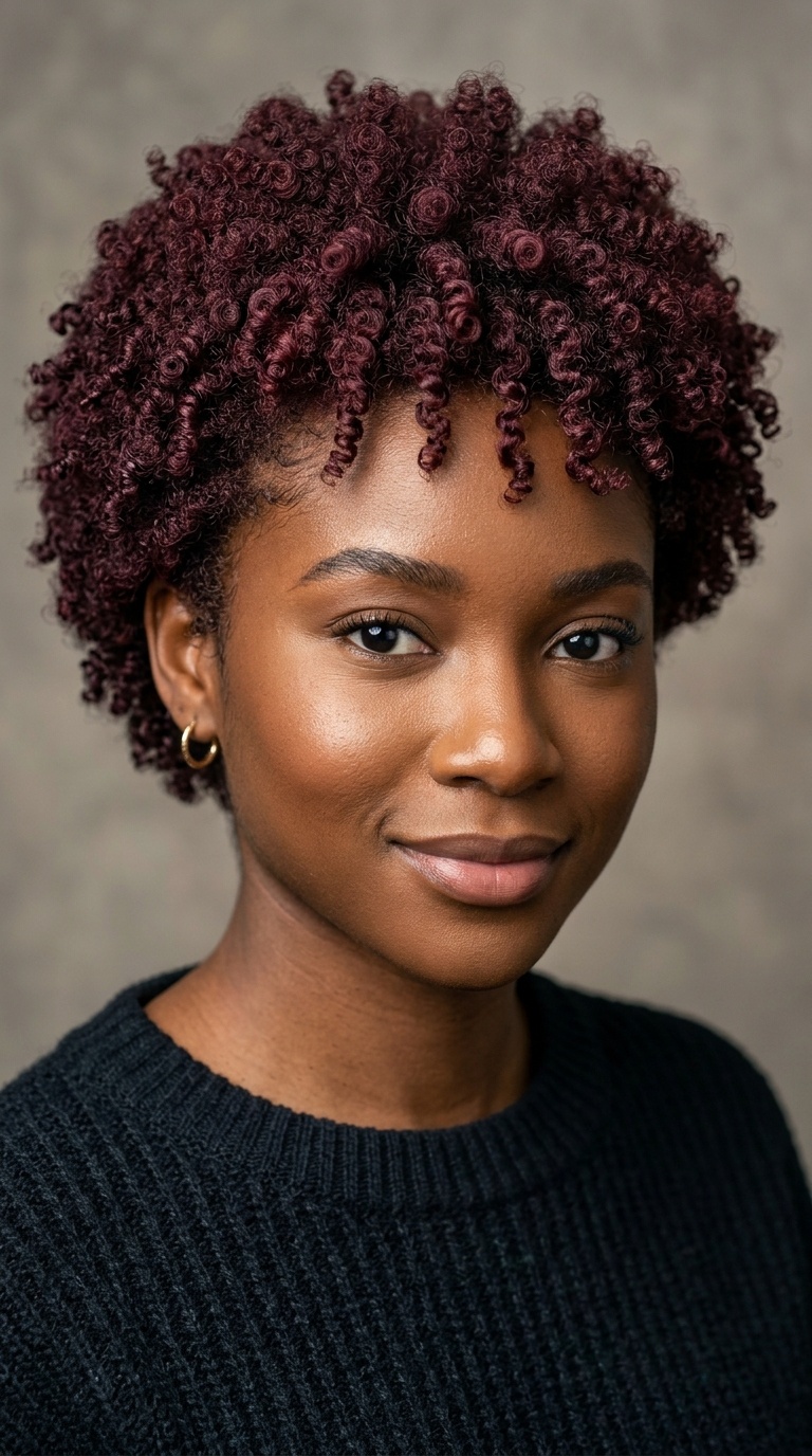 Colored TWA (Teeny Weeny Afro)