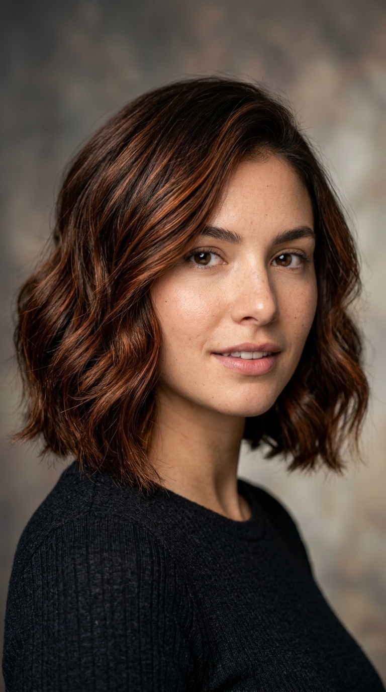 Copper-Infused Dark Brown