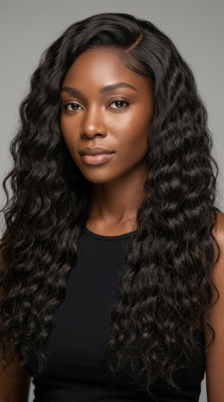 Crimped Mermaid Waves