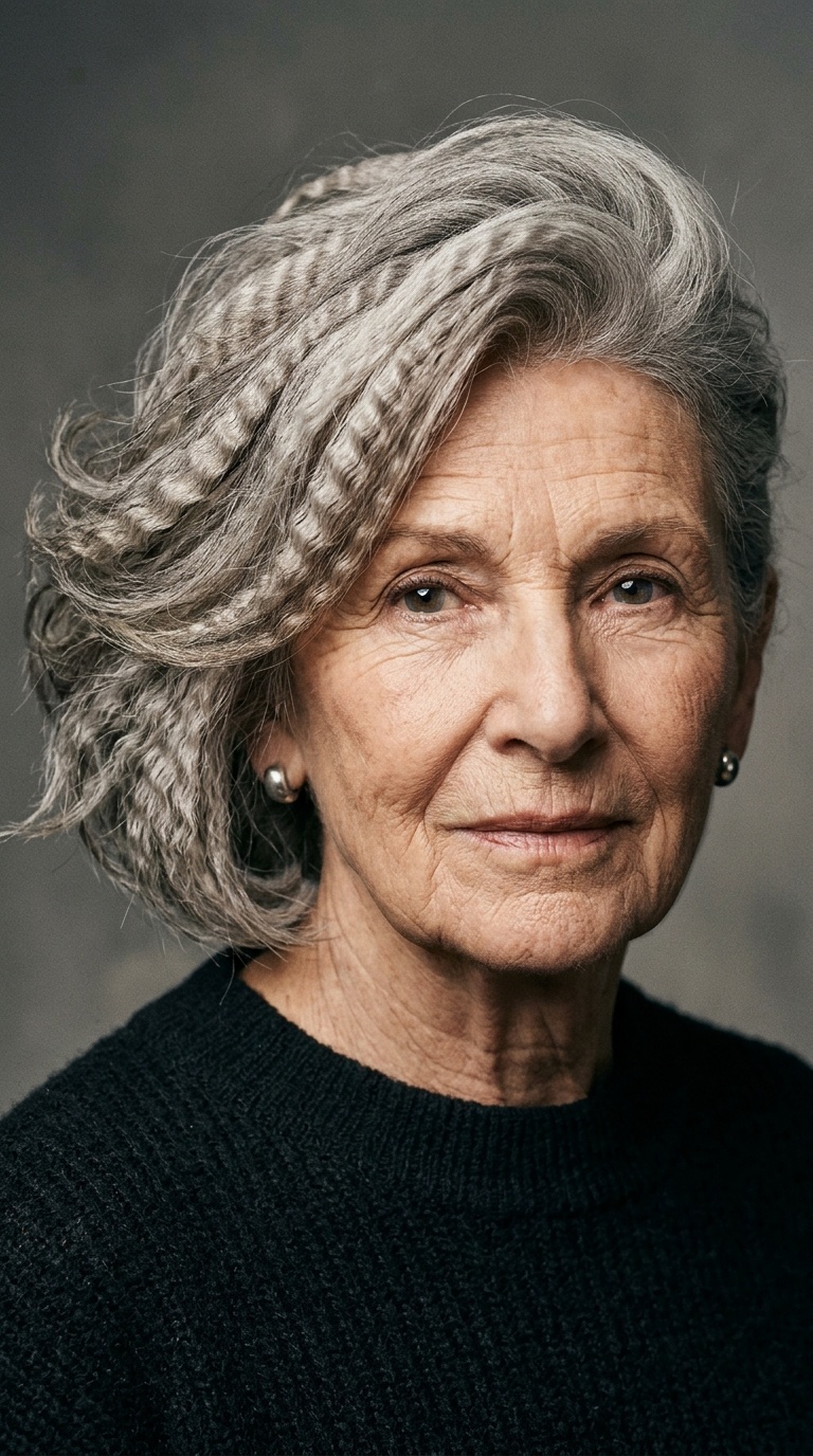Crimped Side-Sweep for Seniors