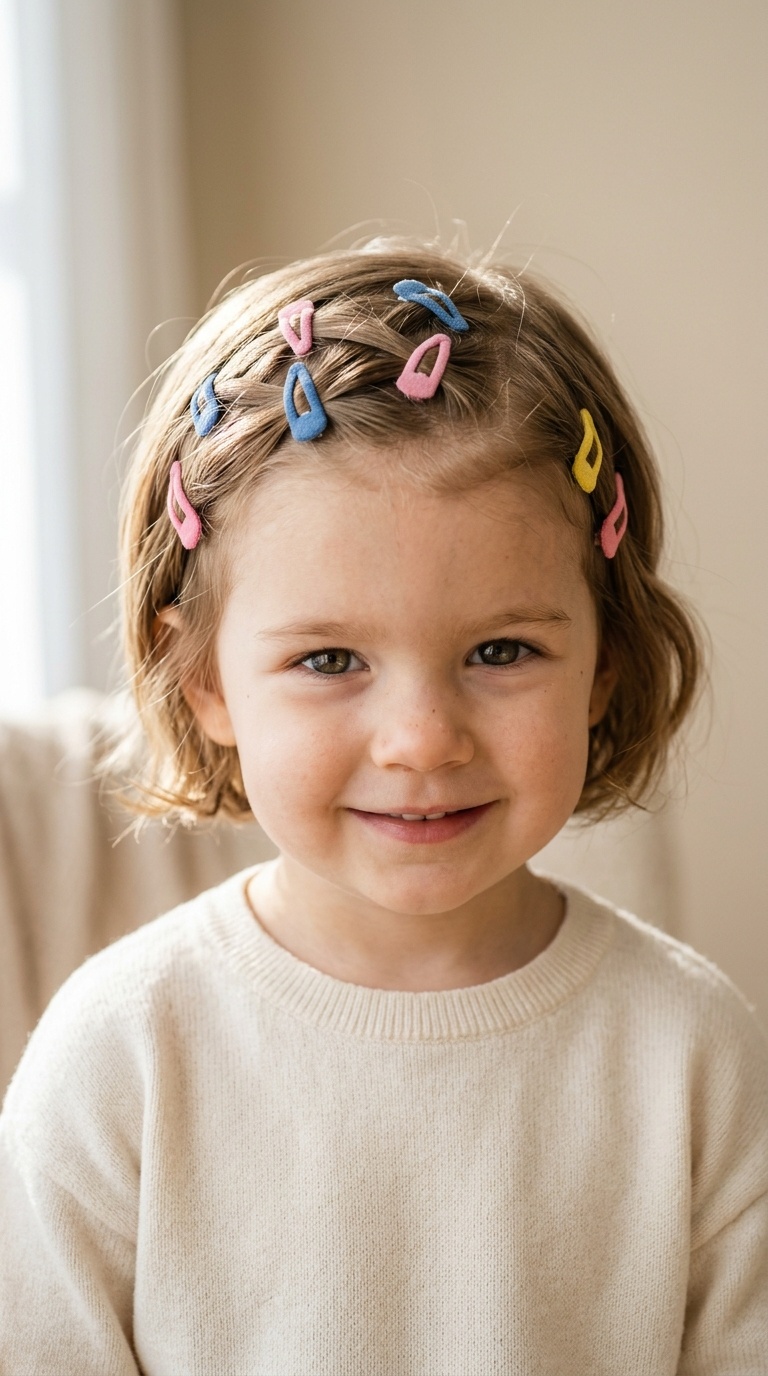 Criss-Cross Clip Pattern