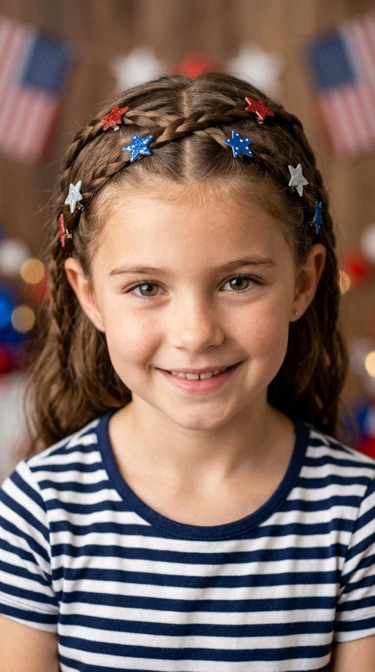 Criss-Cross Front Strands