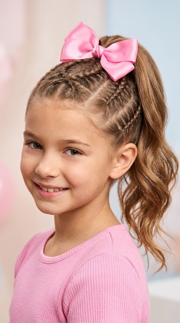 Criss-Cross Front to High Pony
