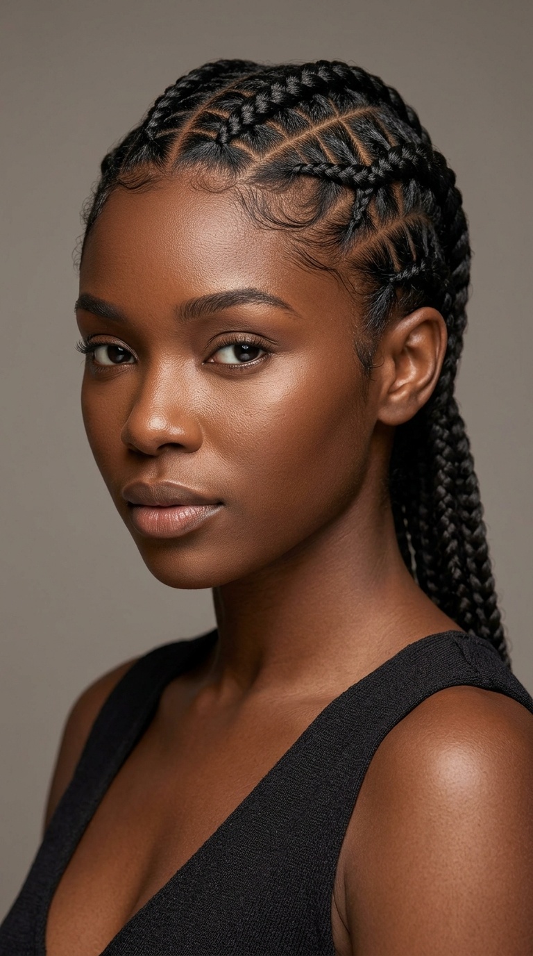 Criss-Cross Geometric Braids