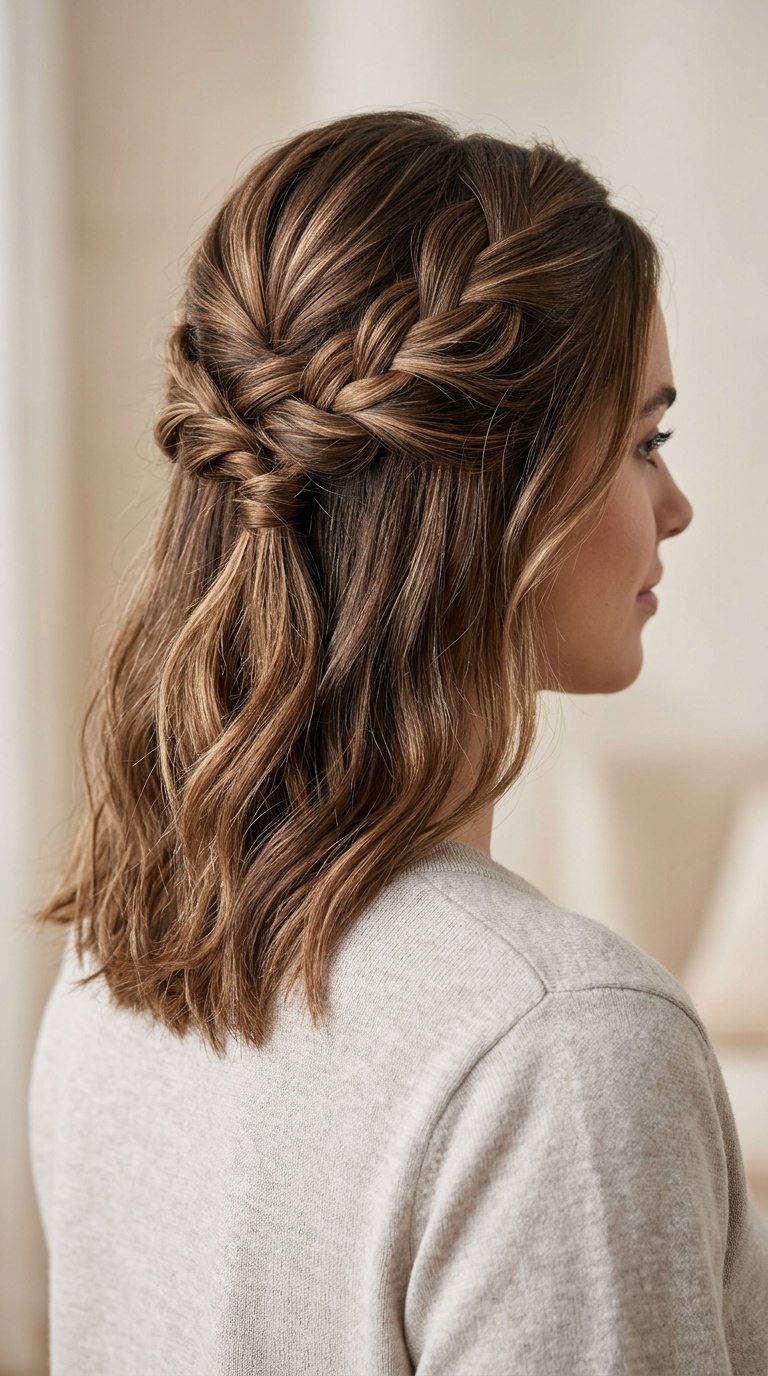 Criss-Cross Half-Up