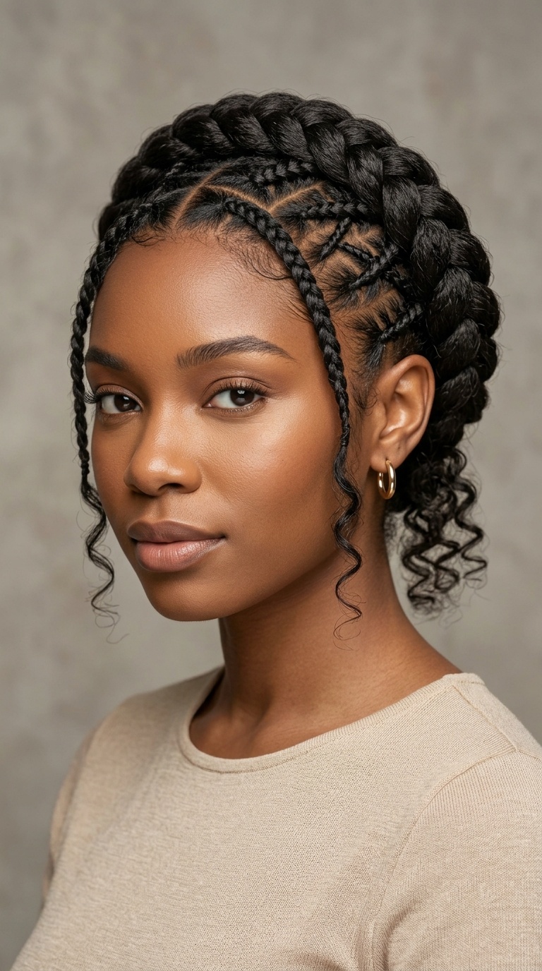 Criss-Cross Halo Braid