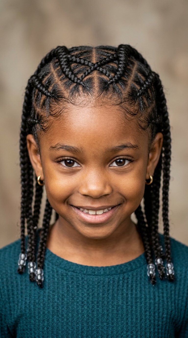 Criss-Cross Patterned Braids