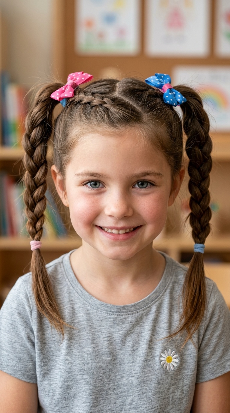 Criss-Cross Pigtails